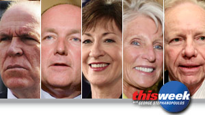 This Week:Brennan, Hoekstra, Collins, Lieberman, Harman