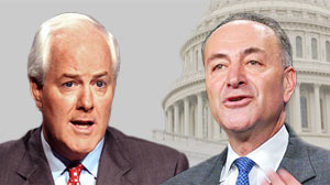 John Cornyn and Sen. Chuck Schumer