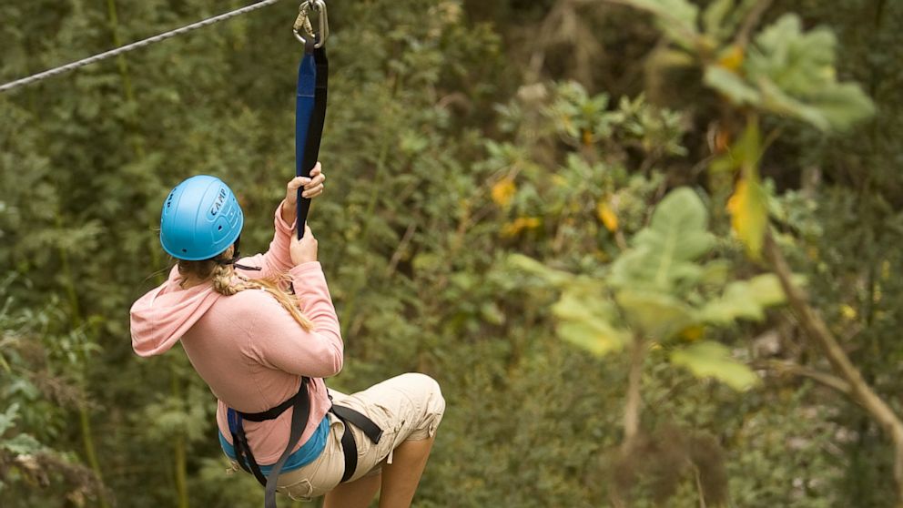 PHOTO: Gabe Saglie recommends skipping the typical Hawaiian helicopter tours in favor of trying Kapalua Adventures, one of the countrys largest zip line courses.