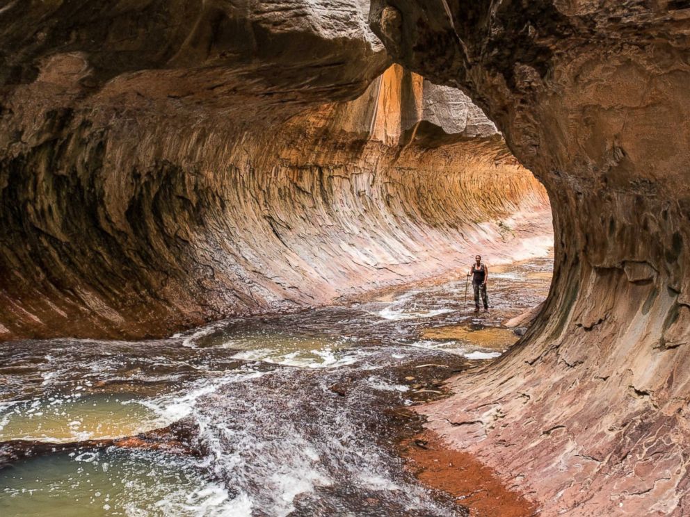 PHOTO: Stefanie Payne and her partner, Jonathan Irish, have put their lives in Washington D.C. on hold for a year in order to take a road trip to each of the nations 59 national parks.