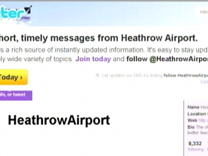 VIDEO: Flights across Europe are taking off again, some with help from Twitter.