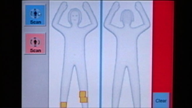 new airport body scanners. VIDEO: New software for