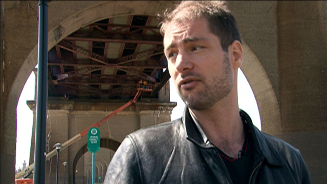 PHOTO: Moses Gates, a 37-year-old urban planner based in New York City, is part of a group of people dubbed "urban explorers" - a kind of Indiana Jones of concrete jungles.