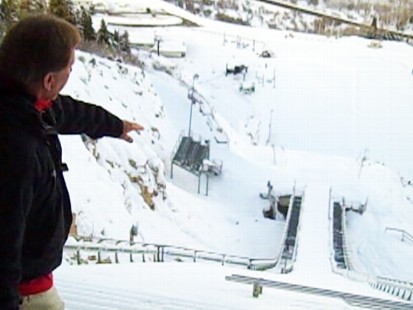 Video: Ski jumping 101 in Park City, Utah.