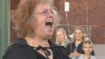 VIDEO: Participants in Nebraska gather for Halloween screaming contest.