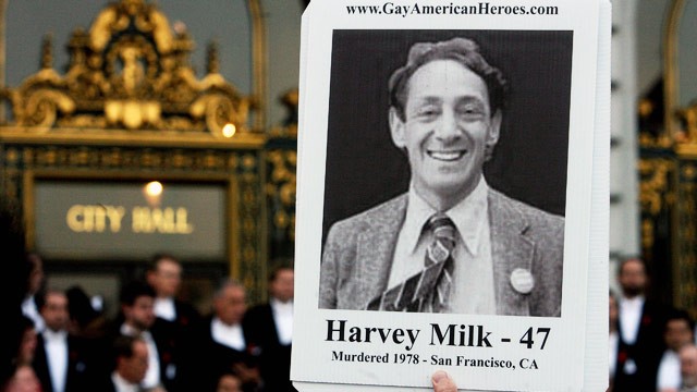 PHOTO: Memorial event for Harvey Milk and George Moscone