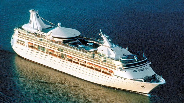 PHOTO: One hundred and five passengers and three crew members fell ill on the Royal Caribbean cruise ship the "Vision of the Seas."