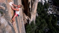 John Bacher made a name for himself with his free climbing exploits, scaling the most treacherous cliffs without any equipment.
