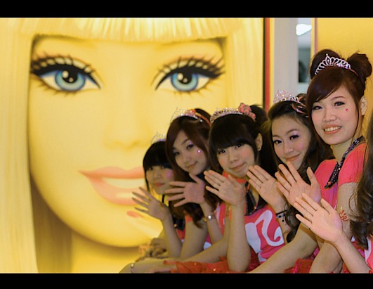 Barbie doll-themed restaurant