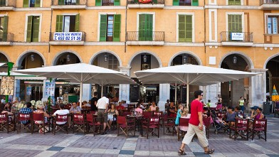 PHOTO: Seen here in this file photo is the Plaza Mayor located in, Majorca, Palma de Majorca, Balearic Islands, Spain.