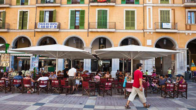 PHOTO: Seen here in this file photo is the Plaza Mayor located in, Majorca, Palma de Majorca, Balearic Islands, Spain.