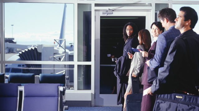 PHOTO: American Airlines is testing a new boarding procedure at select airports.