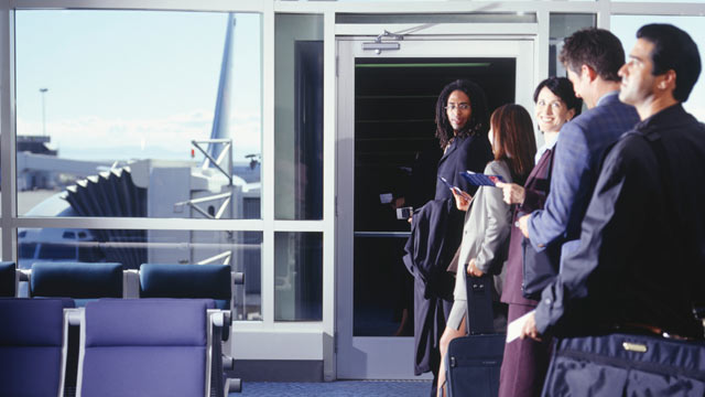 PHOTO: American Airlines is testing a new boarding procedure at select airports.
