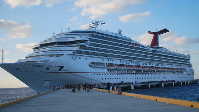 PHOTO: Carnival Triumph. Carnival Cruise Line has cancelled 10 cruises.