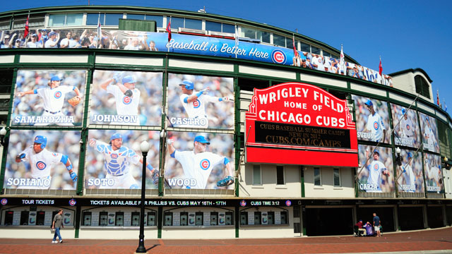 PHOTO: Wrigley Field, Chicago. Built in 1914, the Windy City's iconic "friendly confines" has witnessed many memorable moments in baseball, including Babe Ruth's famous "called shot."