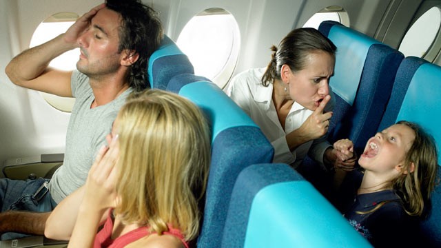PHOTO: There is a new service that matches parents with nannies for travel flights