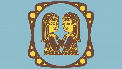 PHOTO: Gemini Zodiac Symbol