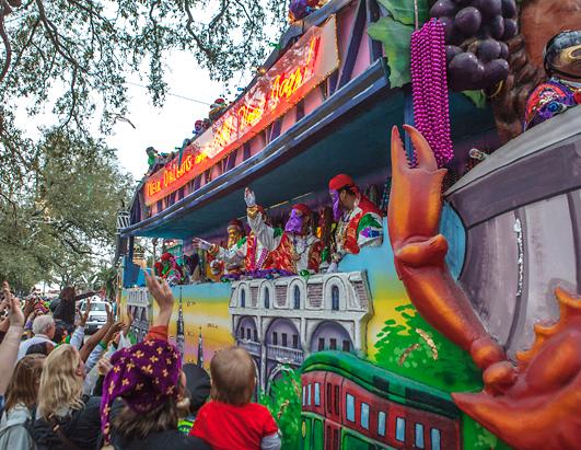 Mardi Gras 2013 in New Orleans
