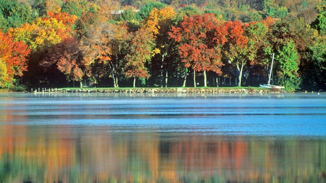 PHOTO: Lovell Lake, in Carroll County in eastern New Hampshire, is shown in this file photo.