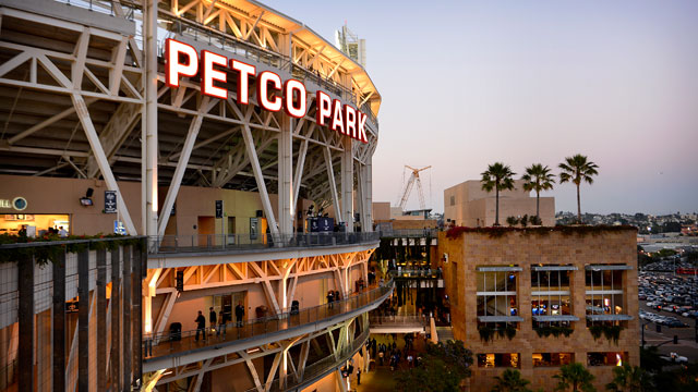 PHOTO: Scenic vieww of Petco Park, home of the San Diego Padres during a game against the Houston Astros on June 19, 2012 in San Diego.