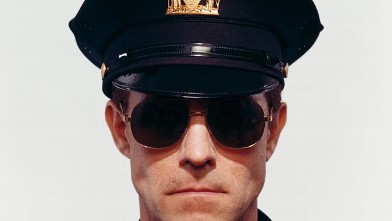 PHOTO: Police Officer in Sunglasses.