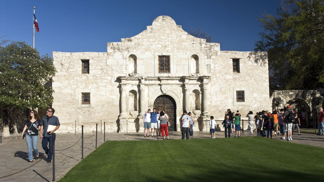 PHOTO: Places like The Alamo and the legendary Menger Hotel in San Antonio Texas are great spots for hunting ghosts.