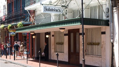 PHOTO: The more than 100-year-old establishment Galatoire's is an institution on Bourbon Street.