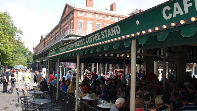 PHOTO: A must on any first-time trip to New Orleans, Cafe Du Monde is a Crescent City institution.