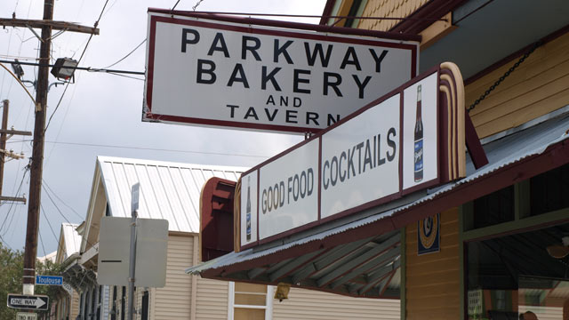 PHOTO: It's a bit of a hike from the French Quarter, but the po' boys at Parkway bakery are worth the trip.