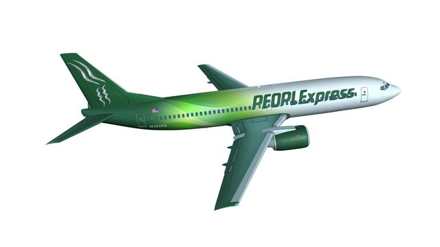 PHOTO: A new PEOPLExpress Airlines will take to the skies in 2012.