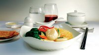 Singapore airlines food