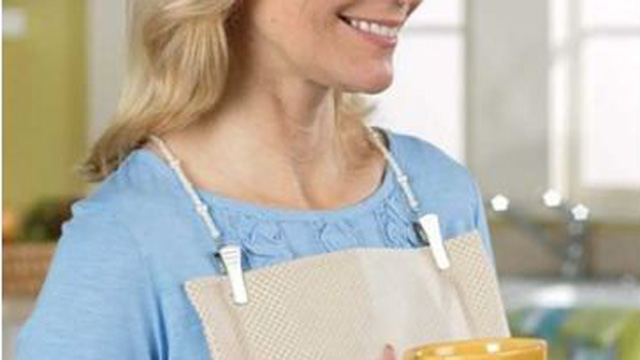 PHOTO: A dandy stocking-stuff for the slob in your life, Napkin Clips consists of a chain with two clips on either end; dangle it around your neck, attach a napkin and you are good to go ("wearable protection!").