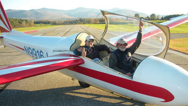 PHOTO: Soar over Stowe, Vermont, in a lightweight, aerodynamic glider.
