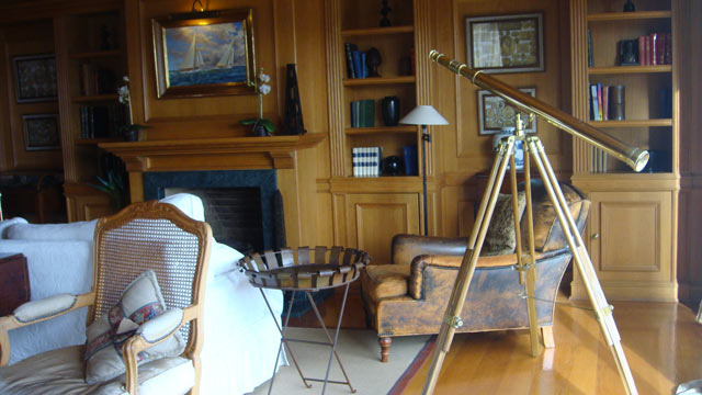 PHOTO: This boutique hotel in Lisbon has a lovely library and a helpful staff.