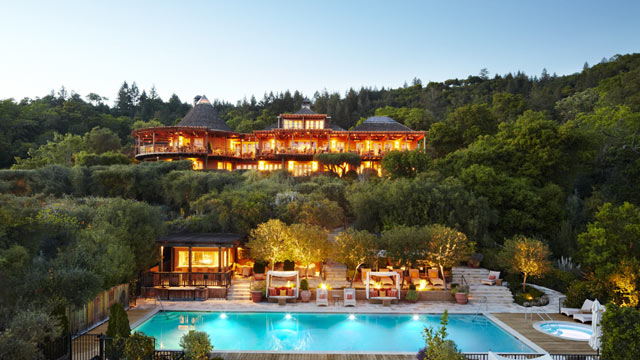 PHOTO: Auberge du Soleil is a is a small, luxury inn in California Wine Country.