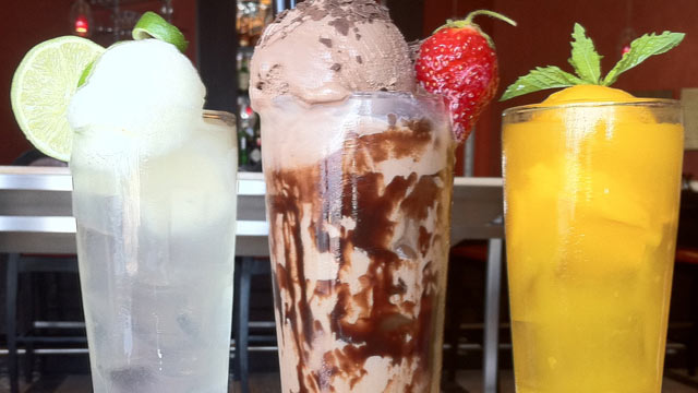 PHOTO: The Boozy Bon Bon features Stoli Vanilla, Godiva Mocha Liqueur and Pepsi atop chocolate ice cream is a must.