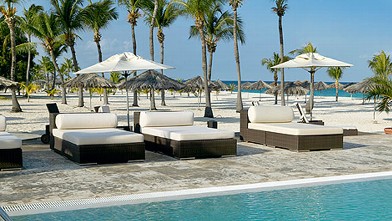 PHOTO: Bucuti is located on world-renowned Eagle Beach, far from the crowds of the high-rise hotels.
