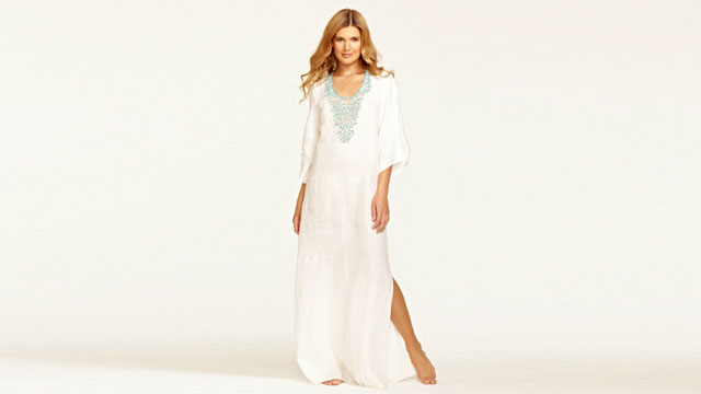 PHOTO: Llewellyn Turquoise Jeweled Caftan