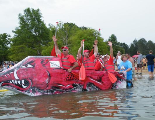 Cardboard Canoe Race