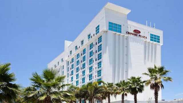 PHOTO: The exterior of the Crowne Plaza Tampa Westshore in Tampa, Fl.