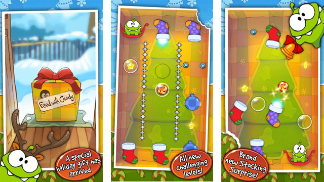 PHOTO:
<p>
Cut The Rope: Holiday Gift