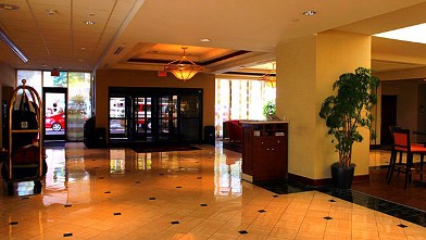 PHOTO: The Charlotte Marriott Executive Park is the home of delegates from Georgia during the 2012 Democratic National Convention in Charlotte, N.C.