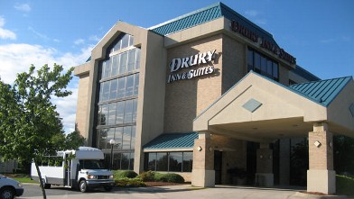 PHOTO: The Drury Inn is the home of delegates from Ohio during the 2012 Democratic National Convention in Charlotte, N.C.