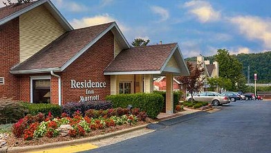 PHOTO: The Marriott Residence Inn Charlotte South on Tyvola Road is the home of delegates from Massachusetts during the 2012 Democratic National Convention in Charlotte, N.C.