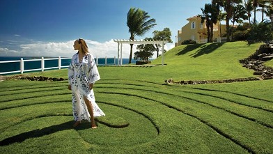 PHOTO: Hotel guest outdoors