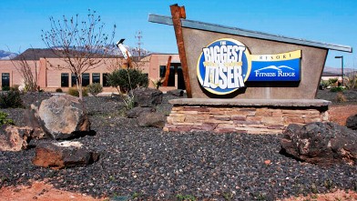 PHOTO: Welcome to the Biggest Loser resort in Fitness Ridge Utah.