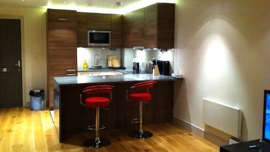 PHOTO: Central London apartment.