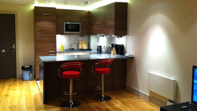 PHOTO: Central London apartment.