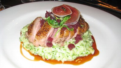 PHOTO: Dish at Fruition Restaurant