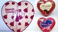 Ganong family was the first company in Canada to sell the heart-shaped box.